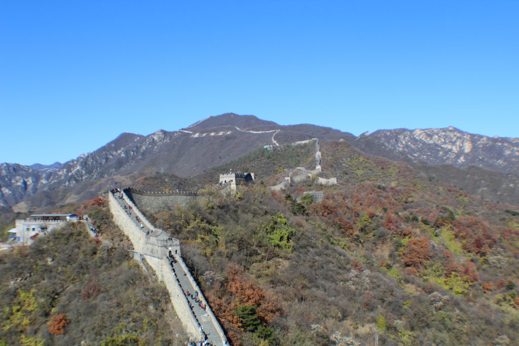 muraille de chine en automne