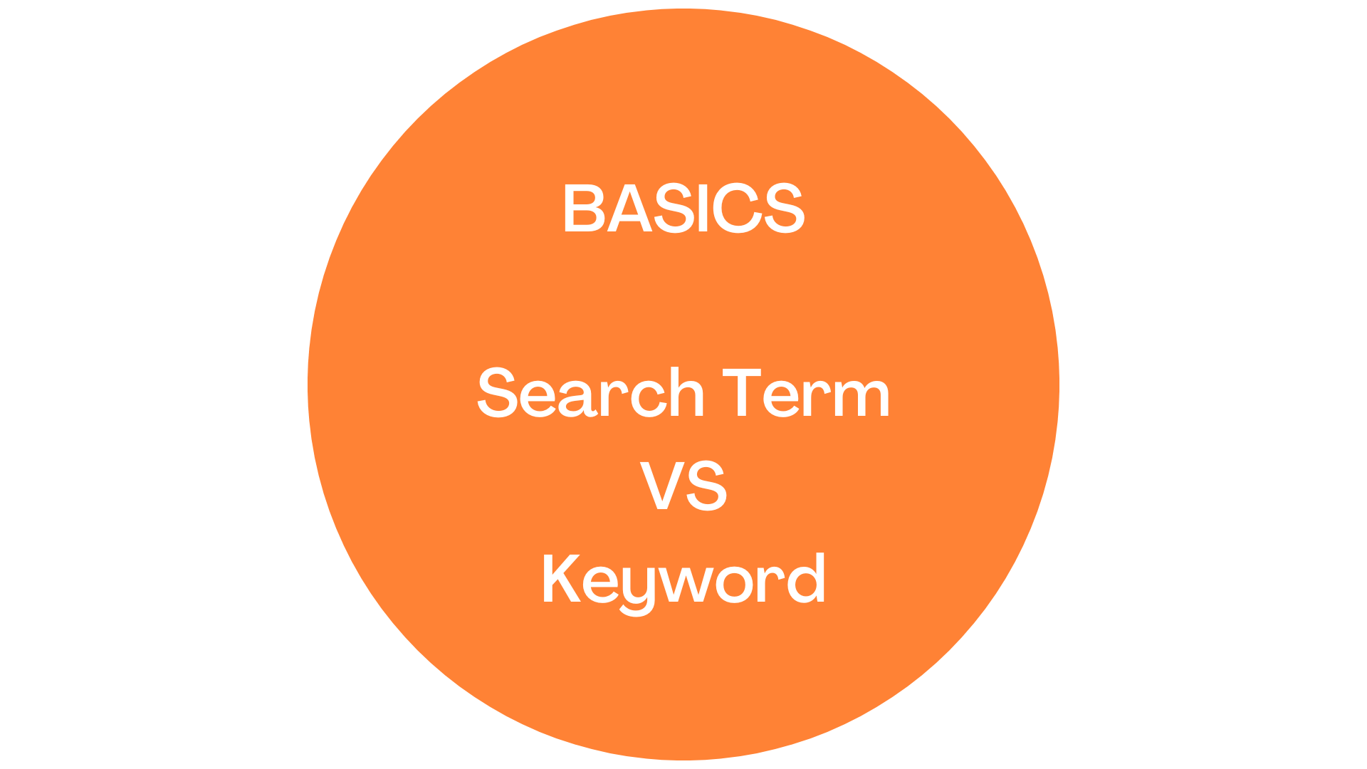 Search Term vs Keyword