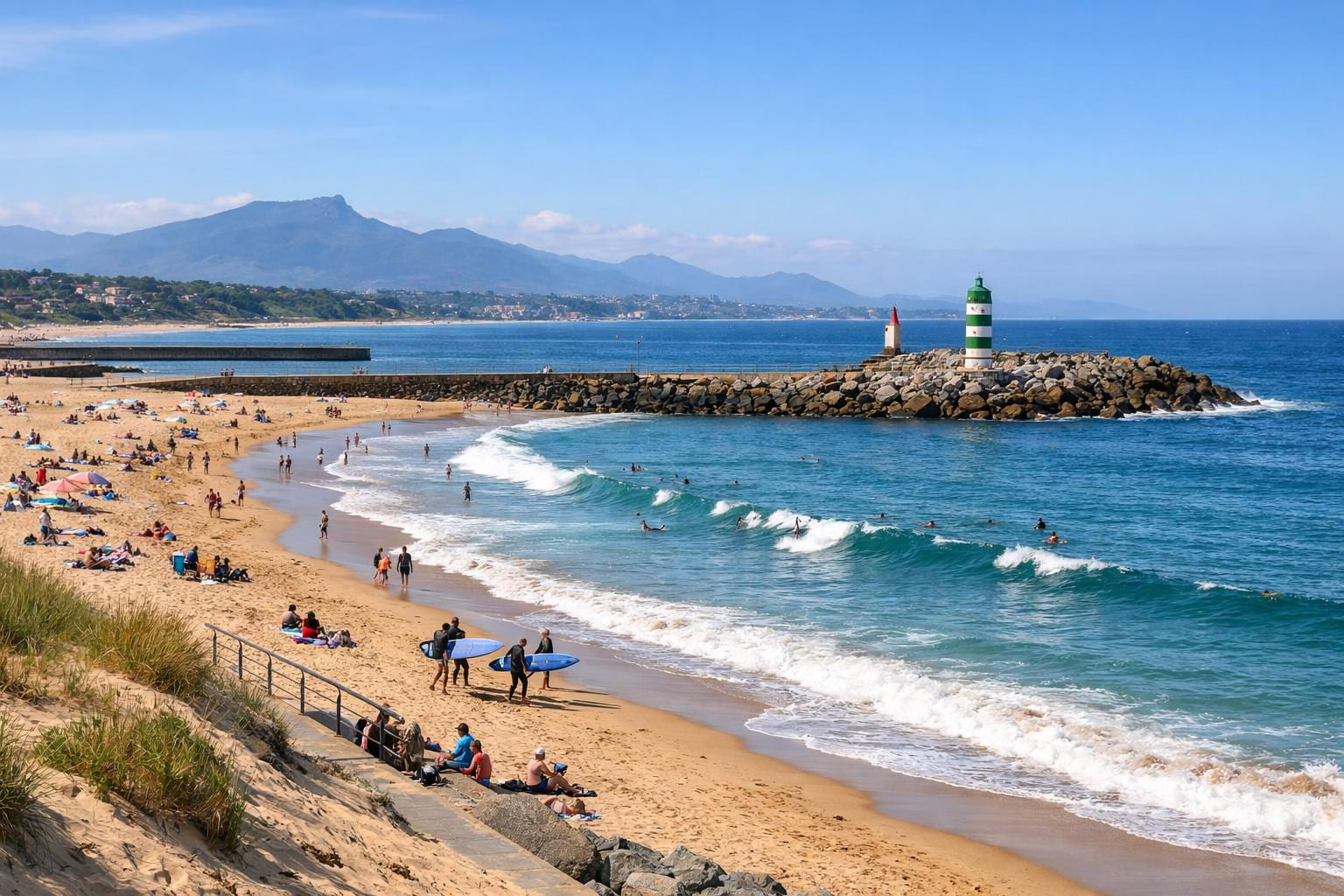 plage cote basque