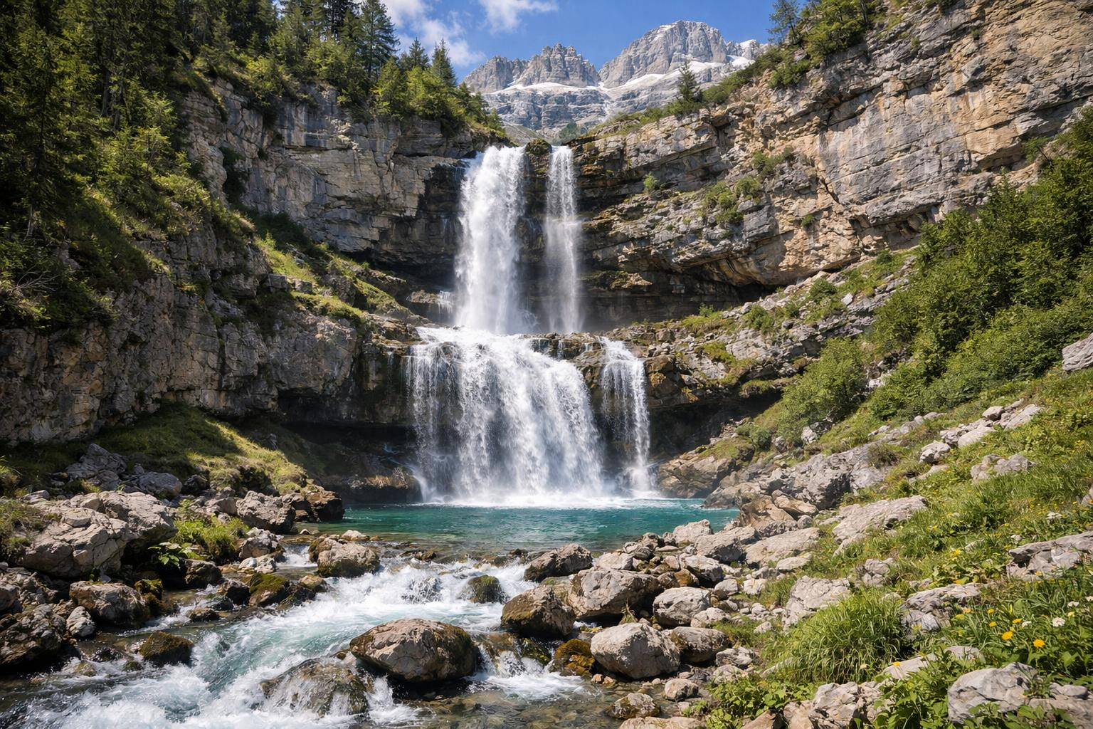 cascades randonnée nouvelle aquitaine