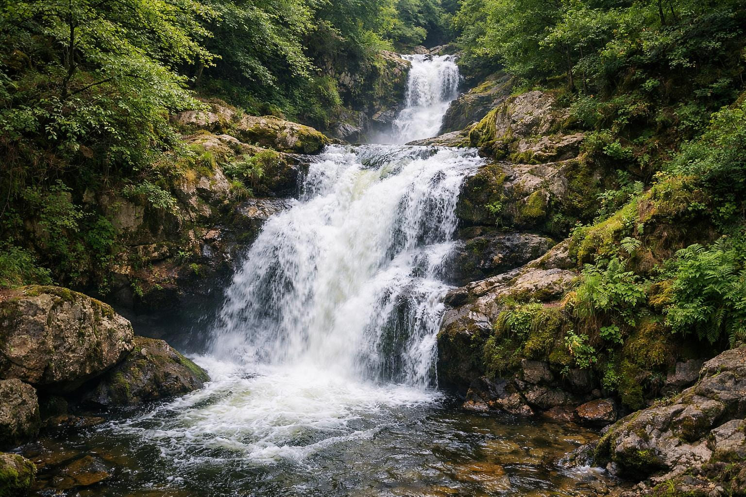 Cascade des Jarrauds nouvelle aquitaine