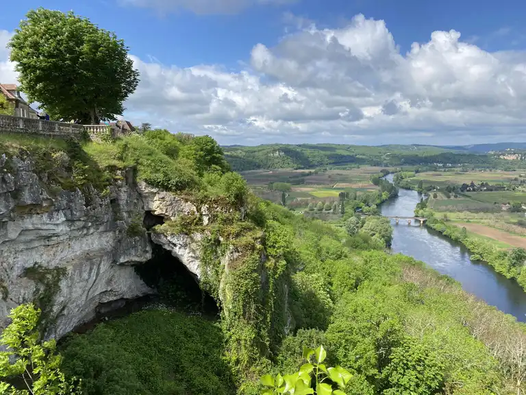 Randonnée collines Val de Domme Nouvelle Aquitaine