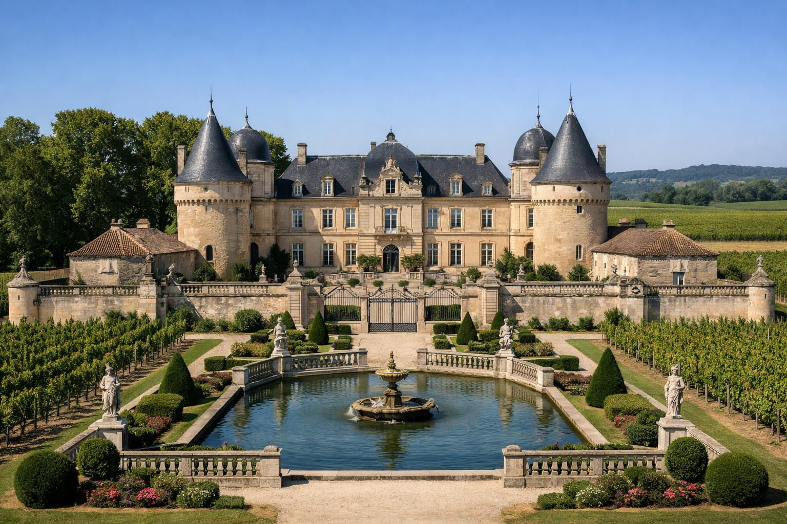 Château de Malle nouvelle aquitaine