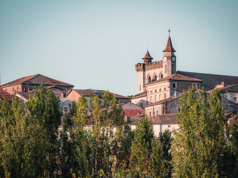 Visite de Monflanquin